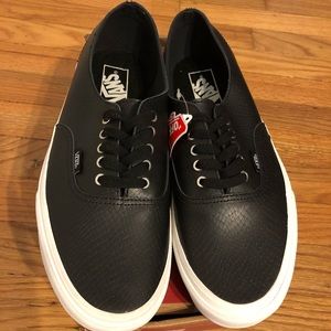 NewinBox Vans Authentic Snake Skin Leather Unisex